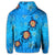 Hawaiian Plumeria Turtle In The Ocean Hoodie John Style - Polynesian Pride