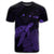 Hawaii Polynesian Hibiscus Turtle Map T Shirt Purple - Polynesian Pride