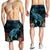 Hawaii Polynesian Honu Sea Hibiscus Men's Shorts - AH - Polynesian Pride