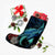 Hawaii Polynesian Honu Sea Hibiscus Christmas Stocking - AH - Polynesian Pride