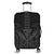 Hawaii Polynesian Kanaka Kakau Luggage Covers - Alan Style Gray - AH Black - Polynesian Pride