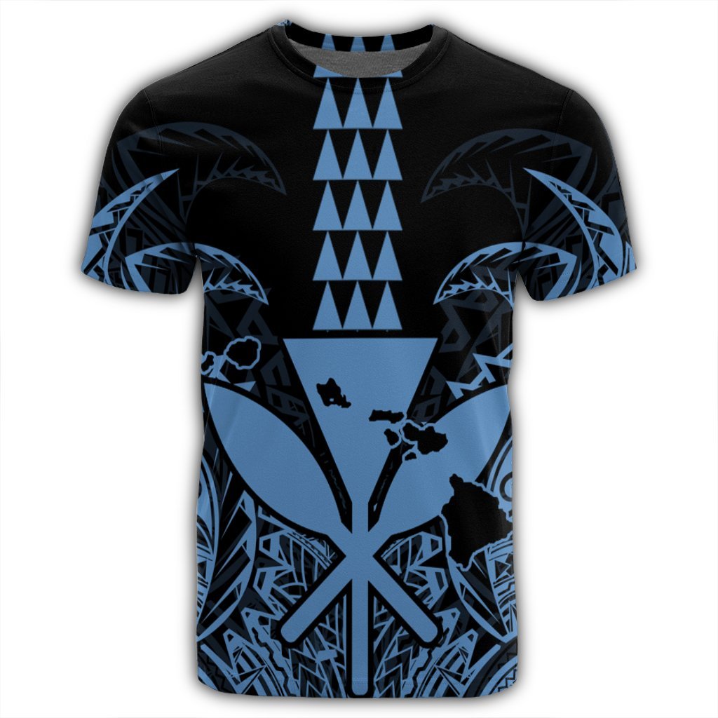 Hawaii Polynesian Kanaka Kakau T Shirt Alan Style Pastel - Polynesian Pride