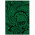 Hawaii Polynesian Maori Lauhala Green Area Rug - AH Luxurious - Polynesian Pride