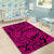 Hawaii Polynesian Maori Lauhala Pink Area Rug - AH - Polynesian Pride