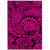 Hawaii Polynesian Maori Lauhala Pink Area Rug - AH Luxurious - Polynesian Pride