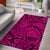 Hawaii Polynesian Maori Lauhala Pink Area Rug - AH - Polynesian Pride