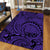 Hawaii Polynesian Maori Lauhala Violet Area Rug - AH - Polynesian Pride