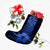 Hawaii Polynesian Pineapple Hibiscus Christmas Stocking - Blue - AH - Polynesian Pride