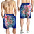 Hawaii Polynesian Pink Hibiscus Seahorse Men's Shorts - AH - Polynesian Pride