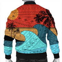Hawaii Polynesian Sun Down Bomber Jacket - AH - Polynesian Pride