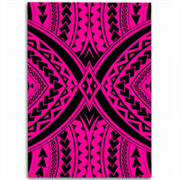 Hawaii Polynesian Tradition Pink Area Rug - AH Luxurious - Polynesian Pride