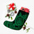 Hawaii Polynesian Turtle Christmas Stocking - Green - AH - Polynesian Pride