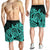 Hawaii Polynesian Turtle Men's Shorts - Turquoise - AH - Polynesian Pride