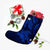 Hawaii Polynesian Turtle Hibiscus Christmas Stocking - Blue - AH - Polynesian Pride