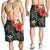 Hawaii Polynesian Turtle Hibiscus Men's Shorts - Nolan Style - AH - Polynesian Pride