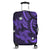 Hawaii Polynesian Turtle Hibiscus Luggage Covers - Purple - AH Black - Polynesian Pride