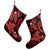 Hawaii Polynesian Turtle Hibiscus Christmas Stocking - Red - AH - Polynesian Pride