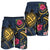 Hawaii Polynesian Turtle Hibiscus Plumeria Men's Shorts - Nane Style - AH - Polynesian Pride