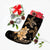 Hawaii Polynesian Turtle Plumeria Christmas Stocking - Pog Style Gold - AH - Polynesian Pride