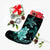 Hawaii Polynesian Turtle Plumeria Christmas Stocking - Pog Style Turquoise - AH - Polynesian Pride