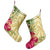 Hawaii Polynesian Turtle Tropical Hibiscus Plumeria Christmas Stocking - Beige - AH - Polynesian Pride