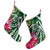 Hawaii Polynesian Turtle Tropical Hibiscus Plumeria Christmas Stocking - Green - AH - Polynesian Pride