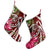 Hawaii Polynesian Turtle Tropical Hibiscus Plumeria Christmas Stocking - Red - AH - Polynesian Pride