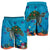 Hawaii Sea Cartoon Men's Shorts - AH - Polynesian Pride