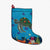 Hawaii Sea Cartoon Christmas Stocking - AH Christmas Stocking 26 X 42 cm Black - Polynesian Pride