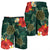 Hawaii Sea Turtle Hibiscus Plumria Men's Shorts - AH - Polynesian Pride