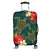 Hawaii Sea Turtle Hibiscus Plumria Luggage Covers - AH Black - Polynesian Pride