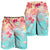 Hawaii Sea Turtle Plumeria Men's Shorts - AH - Polynesian Pride