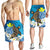 Hawaii Sea Turtle Plumeria Coconut Tree Men's Shorts - AH - Polynesian Pride