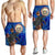 Hawaii Seal Of Hawaii Hibiscus Ocean Turtle Polynesian Men's Shorts - AH - Polynesian Pride