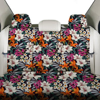 Hawaii Seamless Exotic Pattern With Tropical Leaves Flowers Back Seat Cover - Polynesian Pride