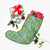 Hawaii Seamless Exotic Tiki Pattern Christmas Stocking - Polynesian Pride