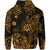 Hawaii Shaka Polynesian Zip Hoodie Unique Style Gold LT8 - Polynesian Pride