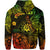 Custom Hawaii Shaka Polynesian Zip Hoodie Unique Style Reggae LT8 - Polynesian Pride