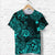 Hawaii Shaka Polynesian T Shirt Unique Style Turquoise LT8 - Polynesian Pride
