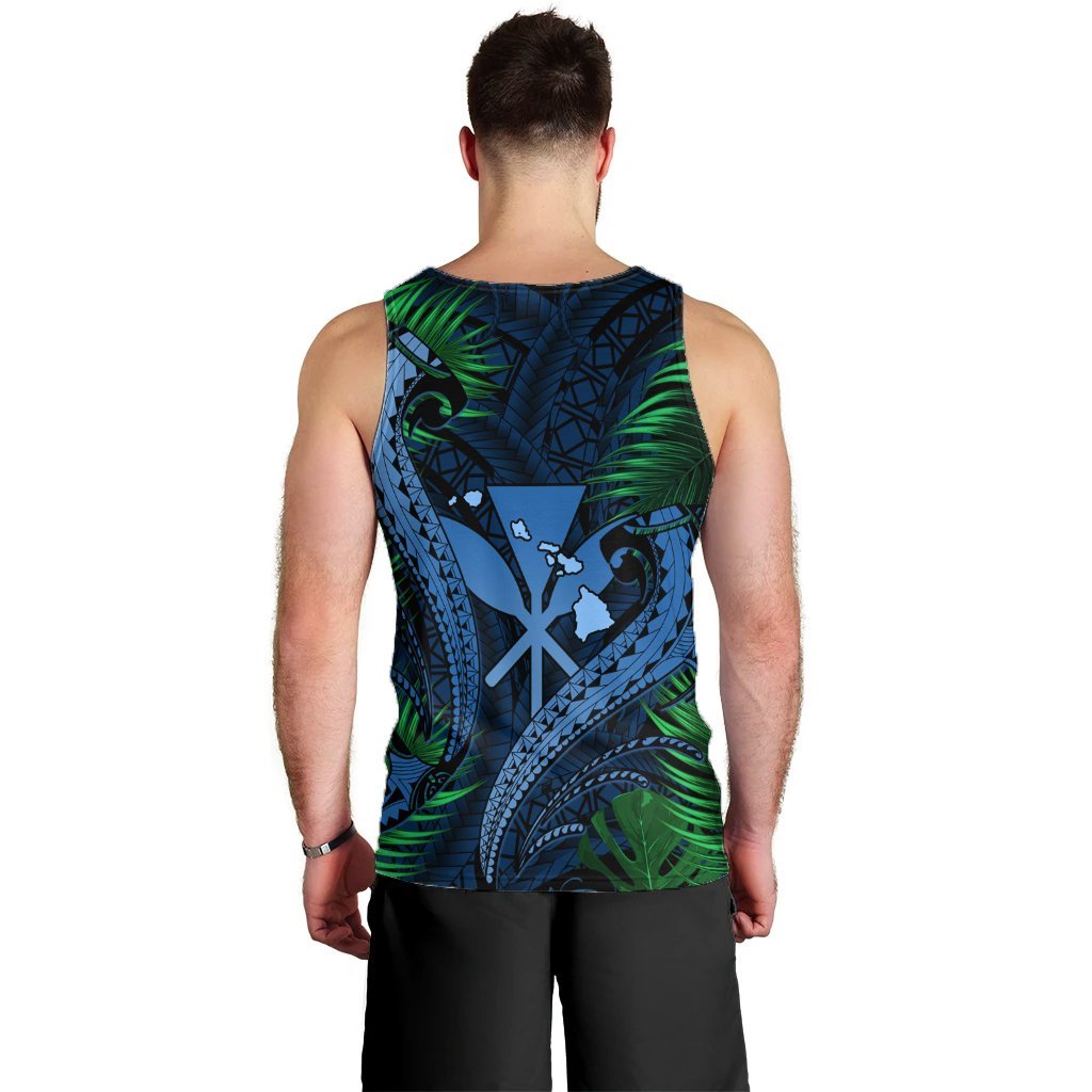 Hawaii Shark Polynesian Tropical Tank Top - Pastel - AH - Polynesian Pride