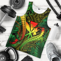 Hawaii Shark Polynesian Tropical Tank Top - Reggae - AH - Polynesian Pride