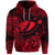 Custom Hawaii State Fish: Humuhumu Nukunuku Apuaa Polynesian Hoodie Unique Style Red LT8 - Polynesian Pride