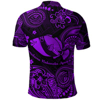 Hawaii State Fish: Humuhumu Nukunuku Apuaa Polynesian Polo Shirt Unique Style Purple LT8 - Polynesian Pride