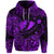 Hawaii State Fish: Humuhumu Nukunuku Apuaa Polynesian Zip Hoodie Unique Style Purple LT8 - Polynesian Pride