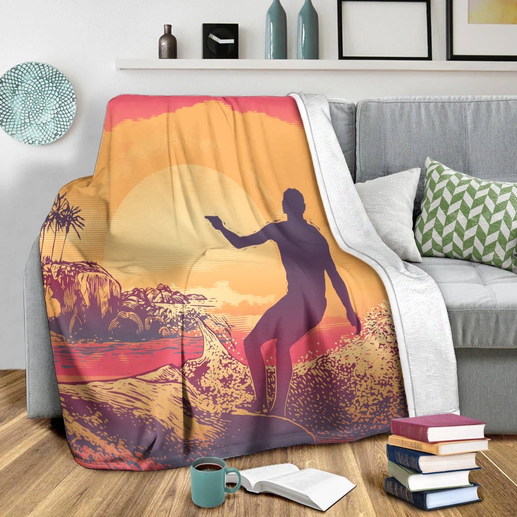 Hawaii Suffer Premium Blankets AH - Polynesian Pride