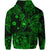 Hawaii Surfing Polynesian Zip Hoodie Unique Style Green LT8 - Polynesian Pride