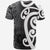 Hawaii Custom T Shirt Polynesian Maori Pattern Style White - Polynesian Pride