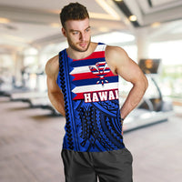 Hawaii Men's Tank Top - Hawaiian Flag Men's Tank Top - Speaka Style - AH - Polynesian Pride