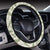 Hawaii Tropical Green Pattern Hawaii Universal Steering Wheel Cover with Elastic Edge - Polynesian Pride