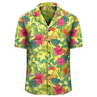 Hawaii Tropical Leaves And Flowers Hawaiian Shirt - Polynesian Pride
